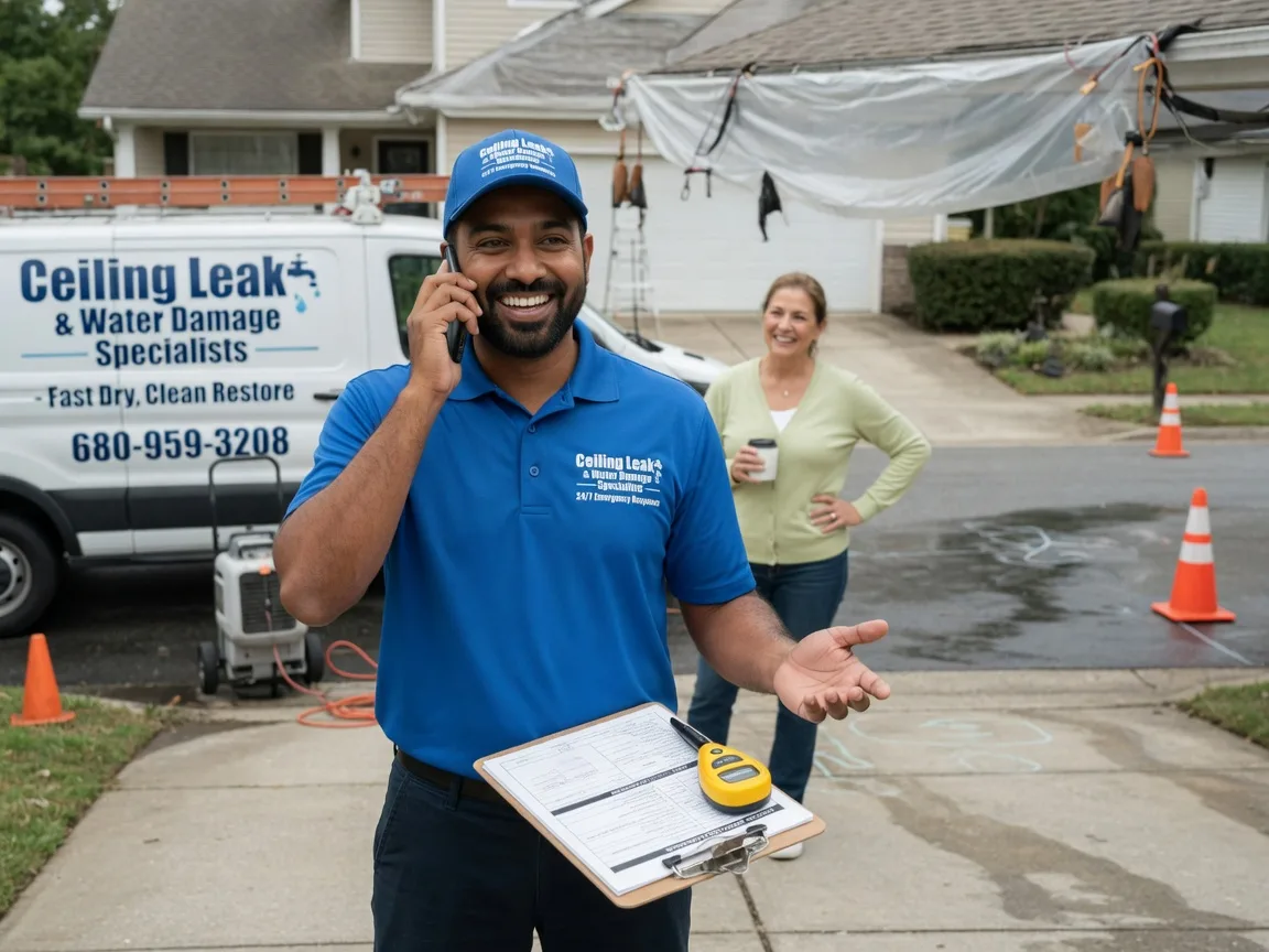 Ceiling Leak Cleanup Plainville, KS FAQs